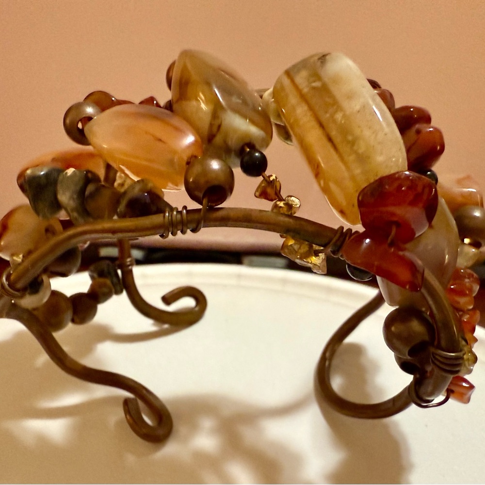 Funky Chunky Multi-Stone Bracelet - Picture 3 of 16